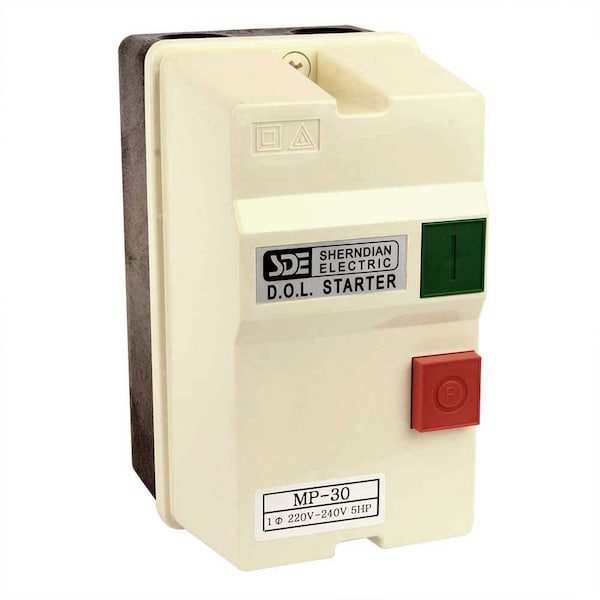 Big Horn 1 Phase, 50HZ at 240V & 60HZ at 220V, 5-HP, 22-34-Amp Magnetic Switch - UL Approved 18825 - main